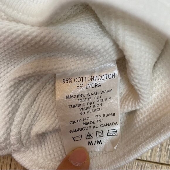 Non-Fiction Homeware Cotton White Tank Top - Picture 5 of 8